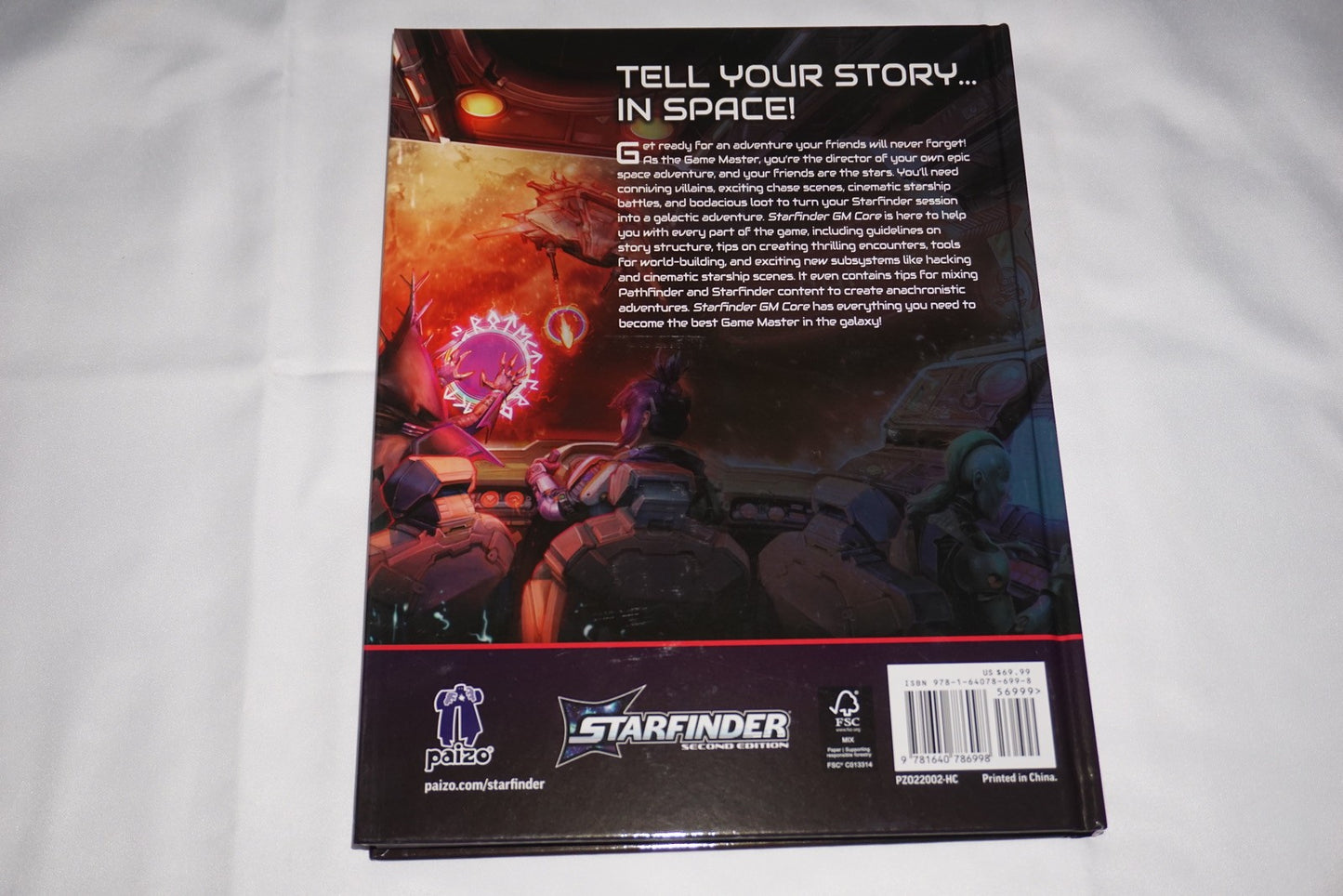 Gm Core Hardcover Book Starfinder NEW