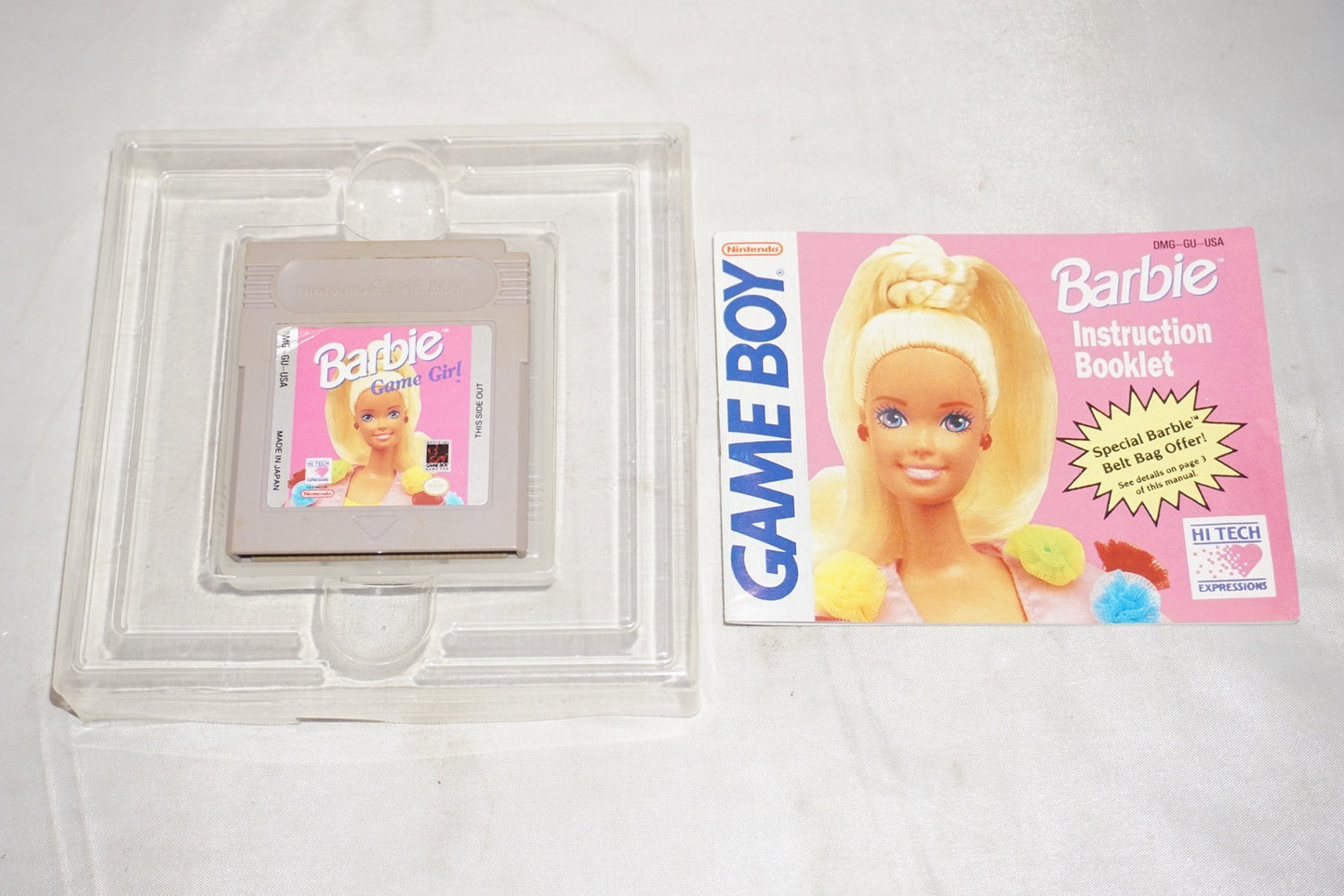Barbie Game Girl (Nintendo Gameboy Game Boy GB) Complete CIB