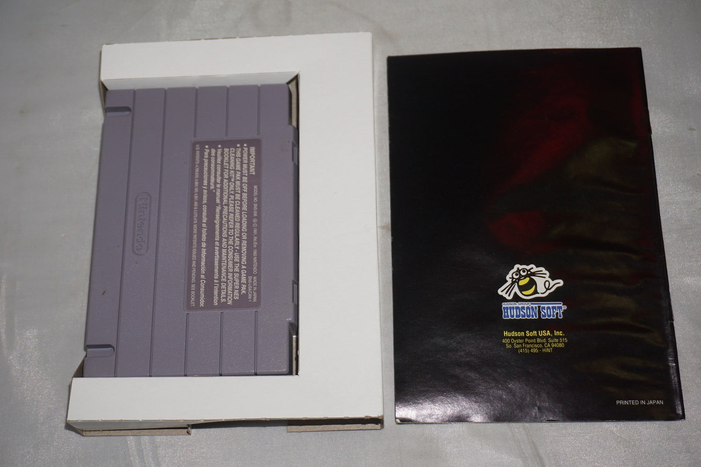 An American Tail Fievel Goes West (Super Nintendo SNES) Complete in Box CIB