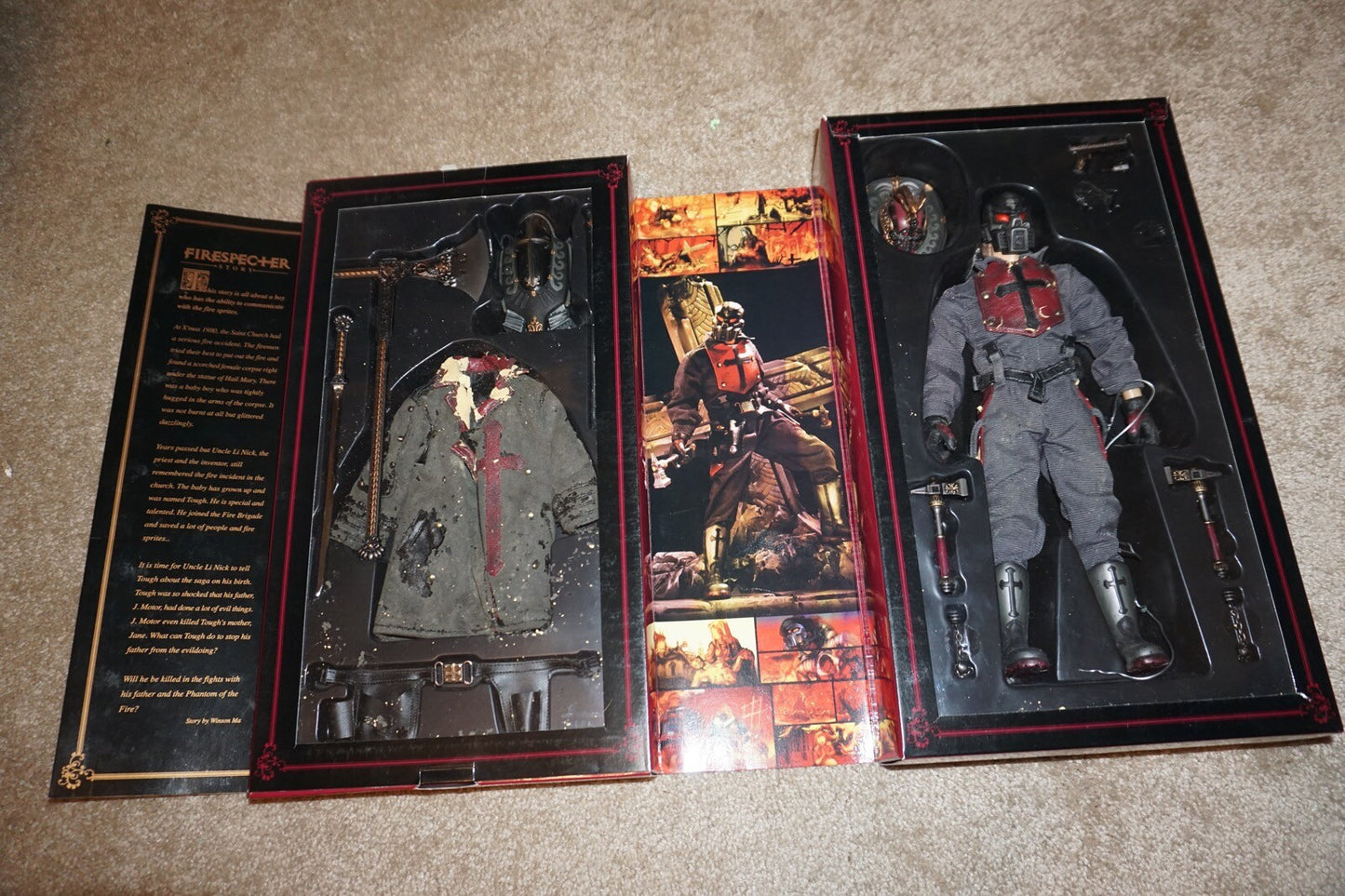 Firespecter Hot Toys Figure Complete in Box
