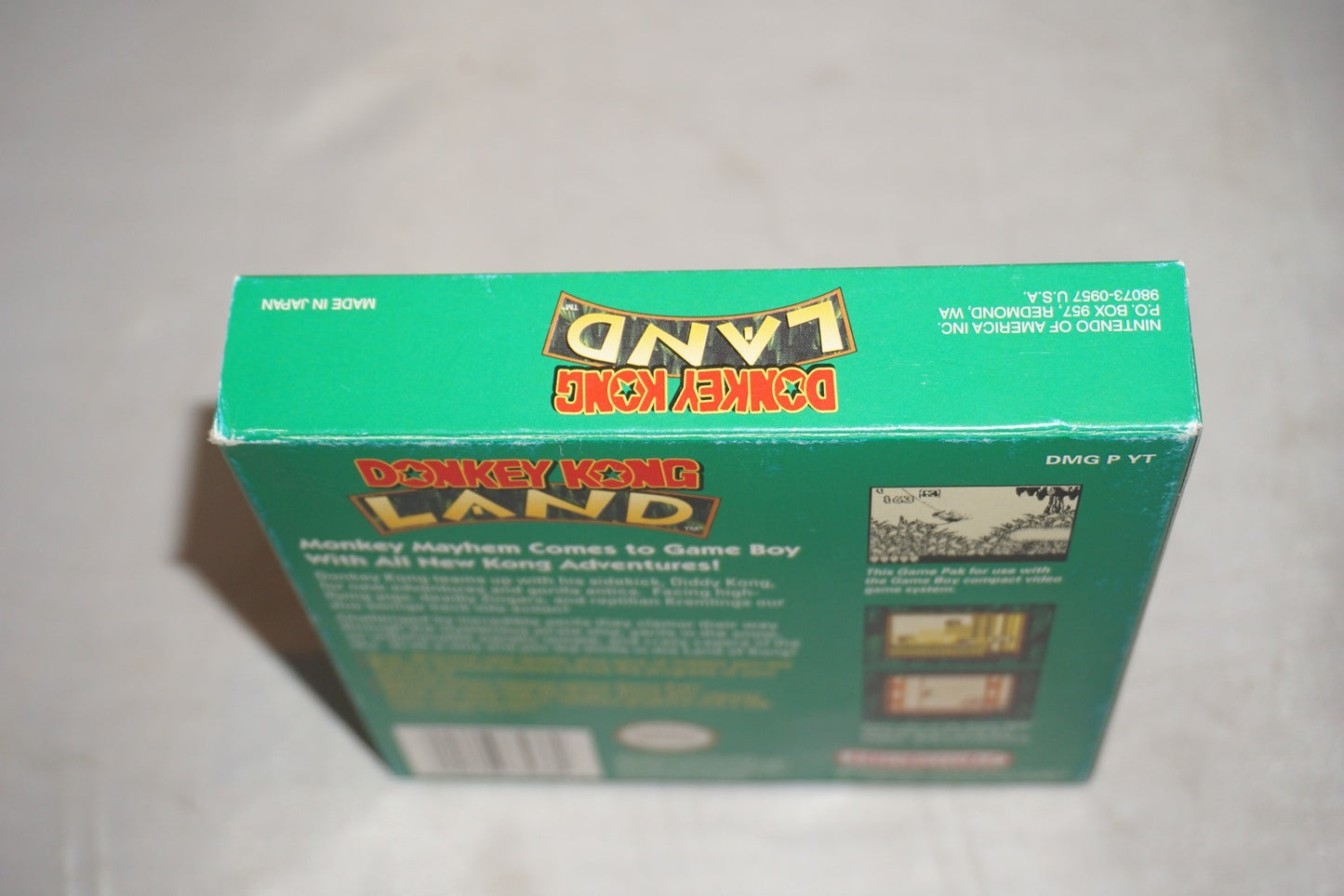 Donkey Kong Land 1 PC (Nintendo Gameboy Game Boy GB) Complete CIB