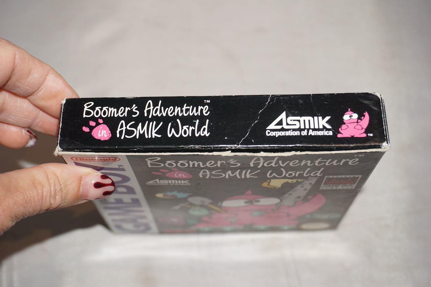 Boomer's Adventure (Nintendo Gameboy Game Boy GB) Complete CIB