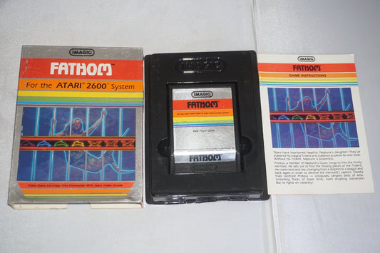 Fathom (Atari 2600) Complete In Box