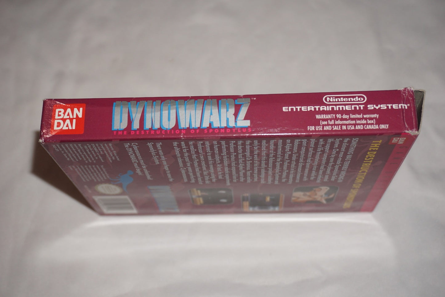 Dynowarz (Nintendo NES) Complete in Box CIB