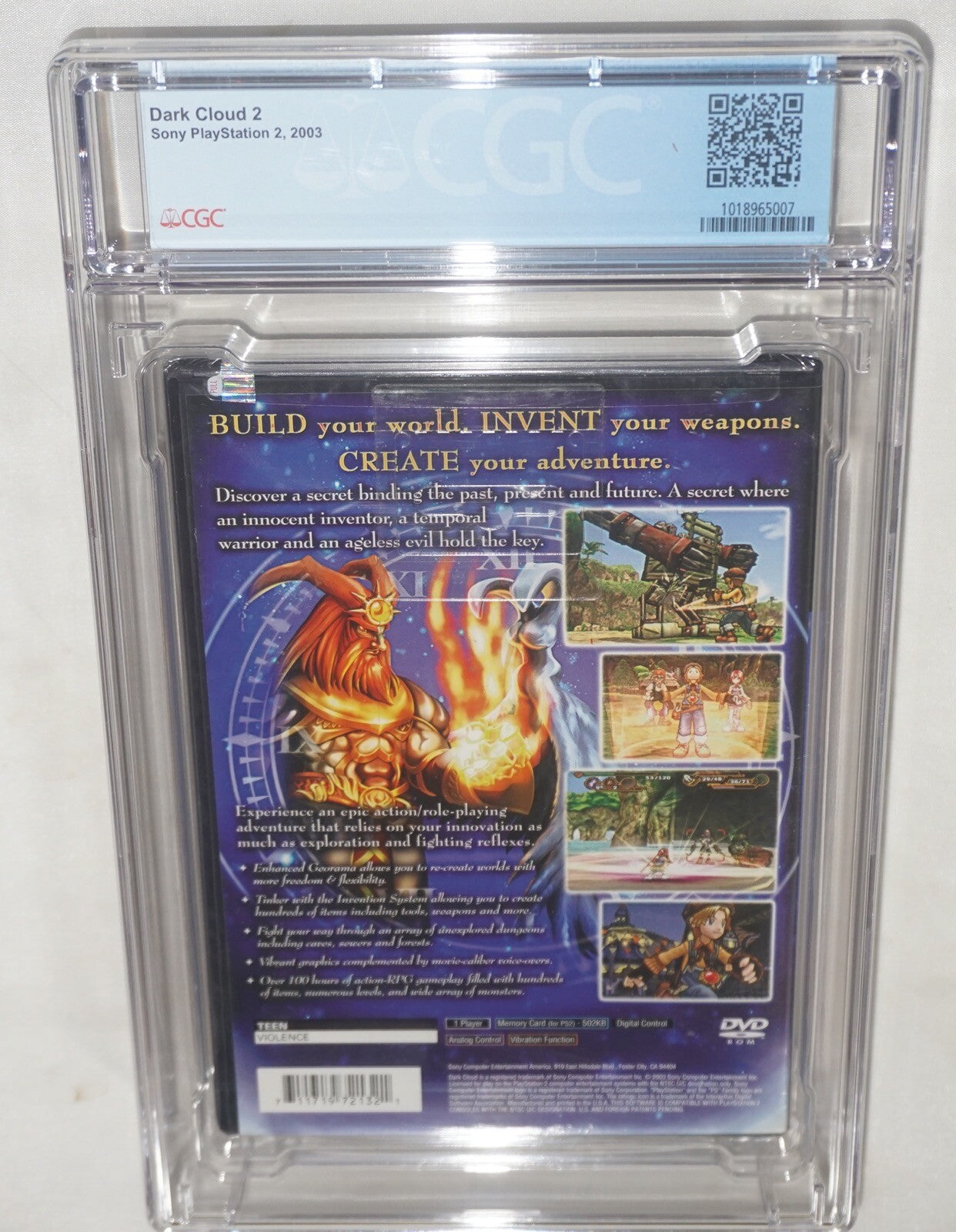 Dark Cloud 2 (Sony Playstation 2 ps2) CGC 9.4 A+ NEW Sealed