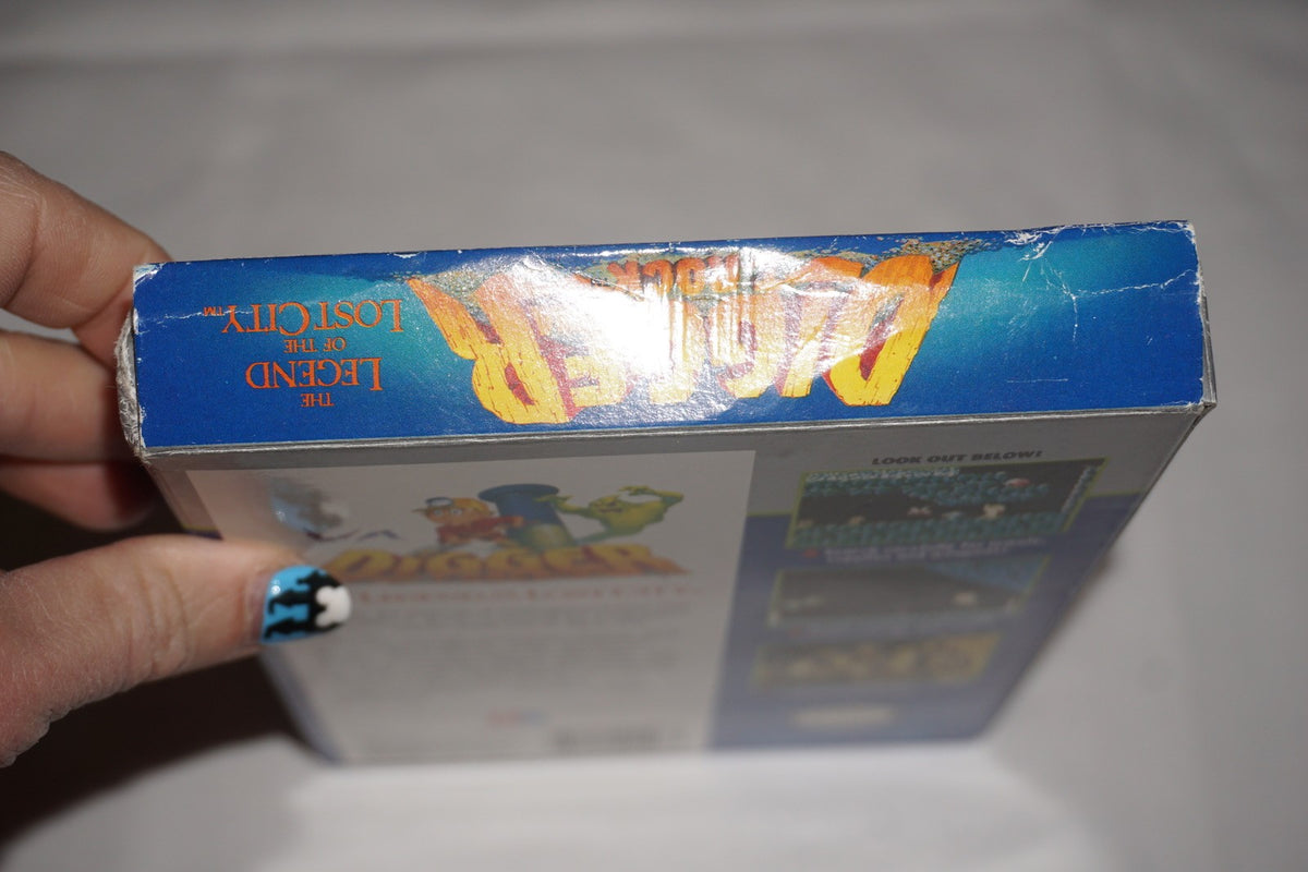 Digger T. Rock (Nintendo NES) Complete in Box CIB