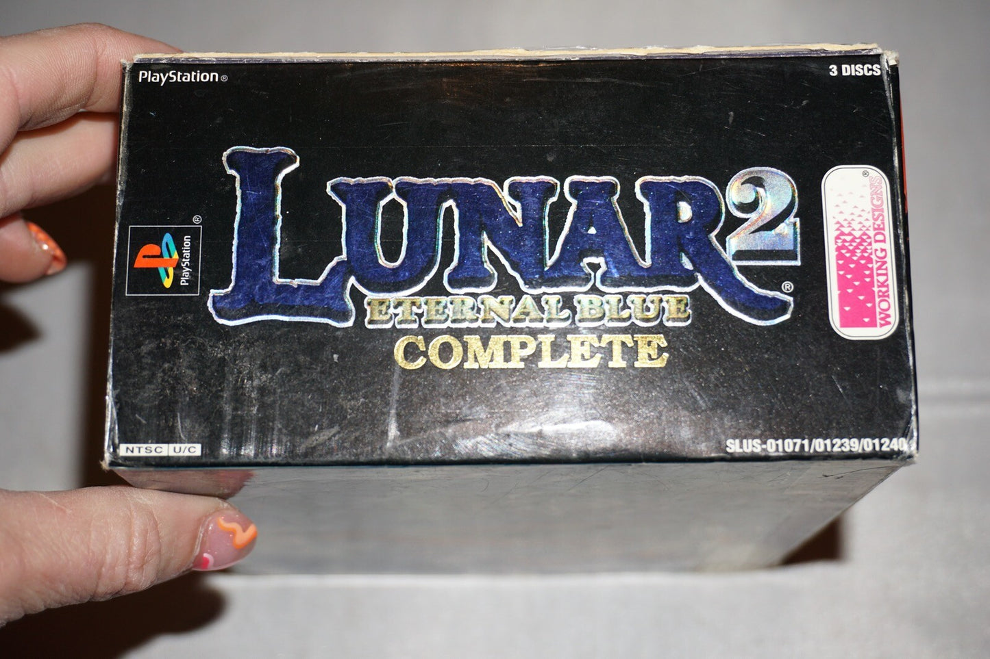 Lunar 2 Eternal Blue (Sony Playstation 1 ps1) Complete in Box No Pendant