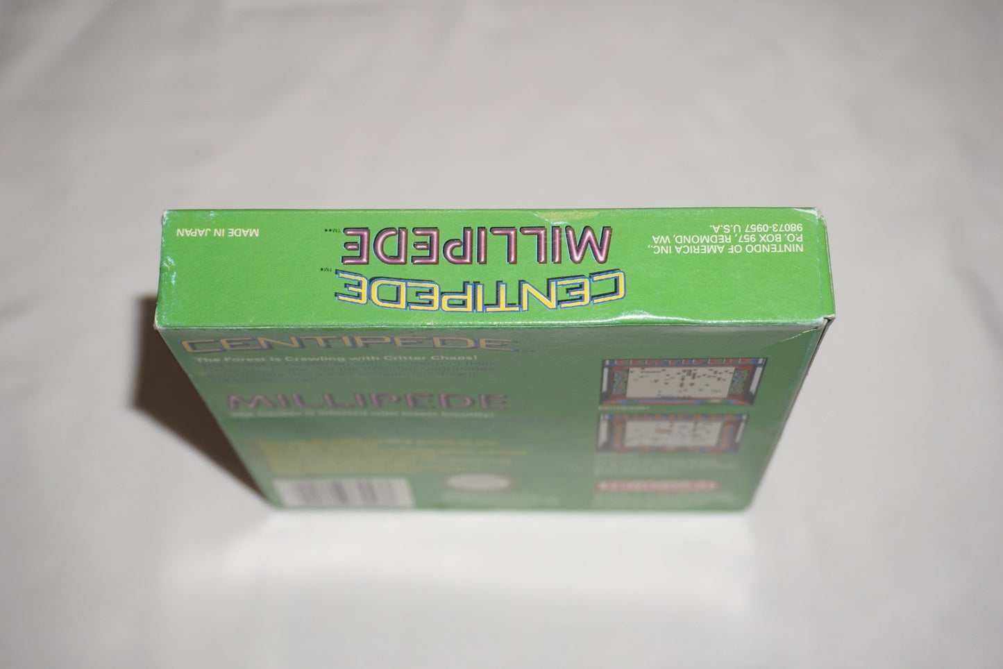 Arcade Classic 2 Centipede Millipede (Nintendo Game Boy) Complete in Box CIB