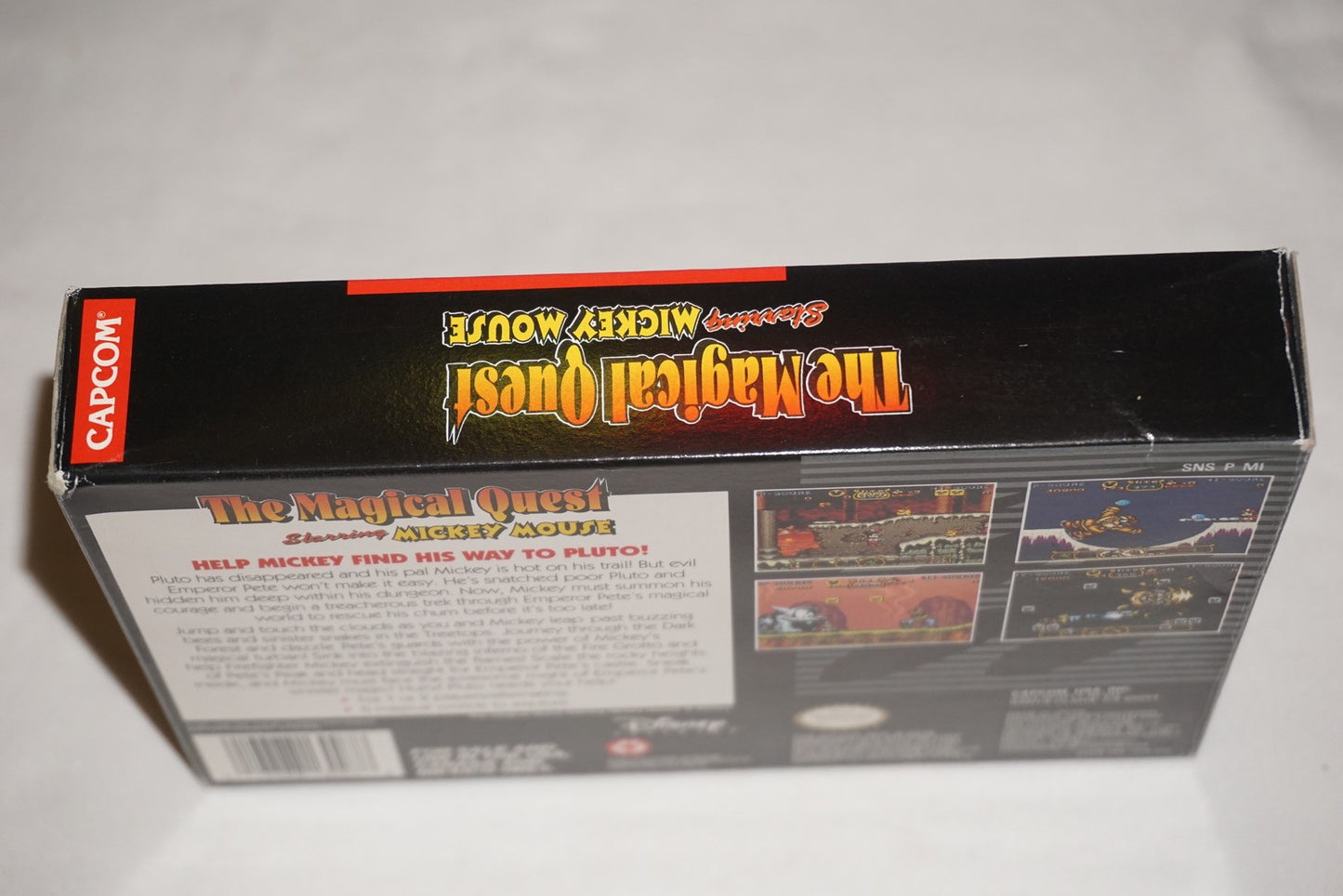 Magical Quest (Super Nintendo SNES) with Box No Manual
