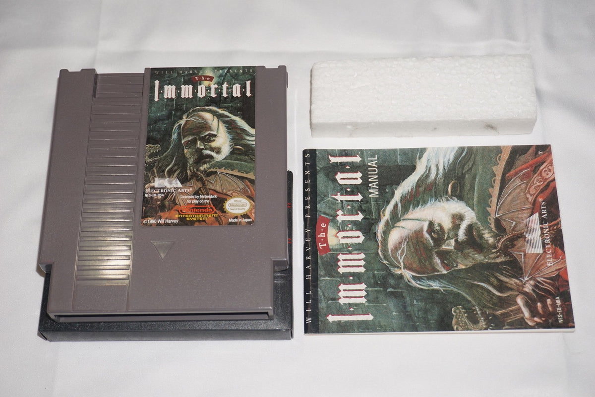 Immortal (Nintendo NES) Complete in Box CIB