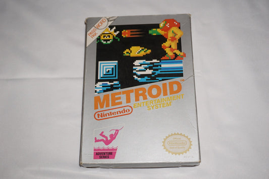 Metroid Silver (Nintendo NES) Complete in Box CIB