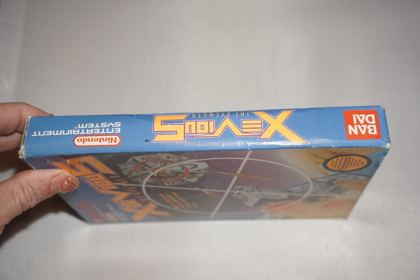 Xevious (Nintendo NES) Complete in Box CIB #2