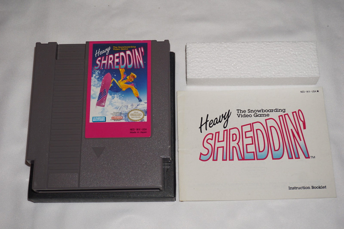 Heavy Shreddin (Nintendo NES) Complete in Box CIB