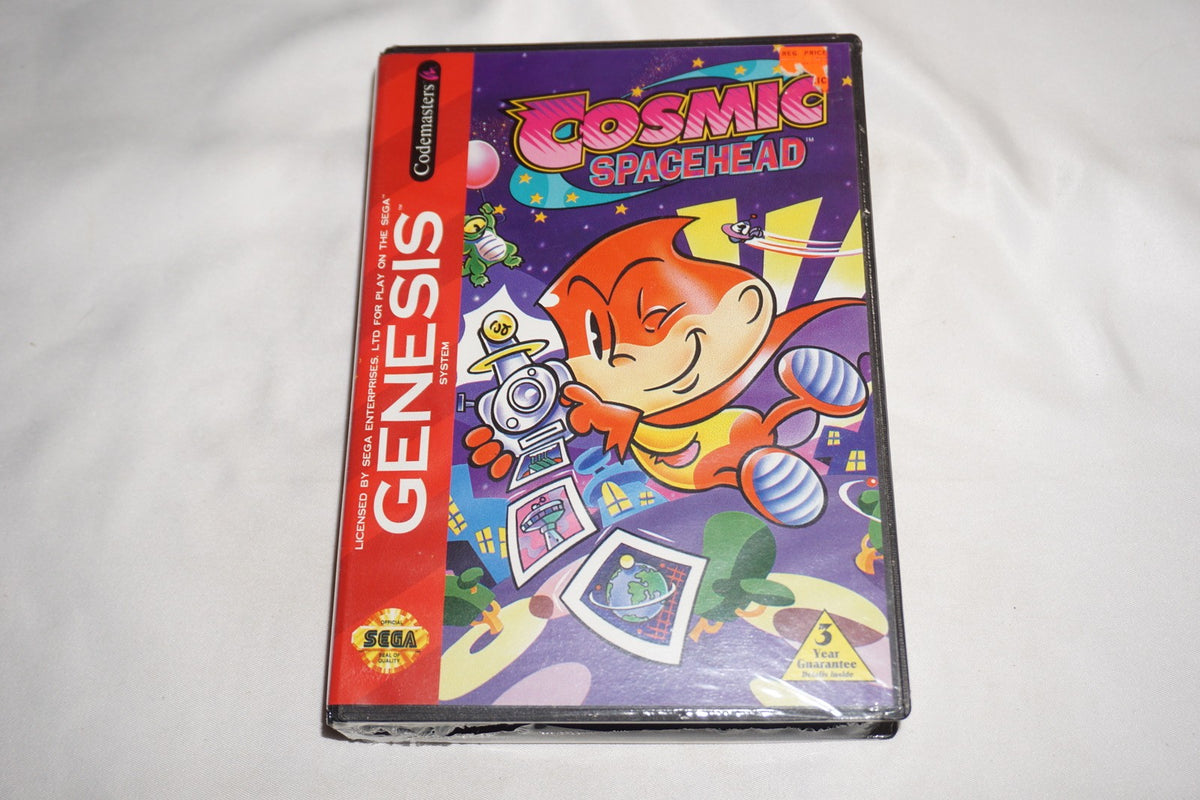 Cosmic Spacehead (Sega Genesis) NEW Sealed