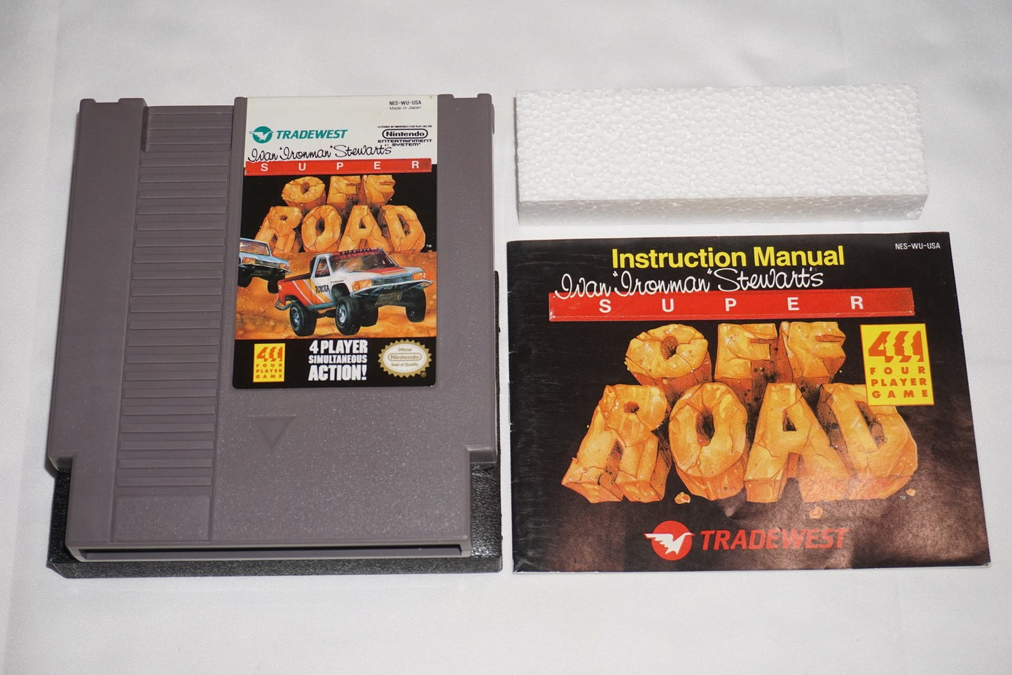 Super Off Road Ivan 'Ironman' Stewart's (Nintendo NES) Complete in Box CIB