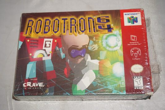 Robotron (Nintendo 64 N64) Complete in Box CIB Near Mint