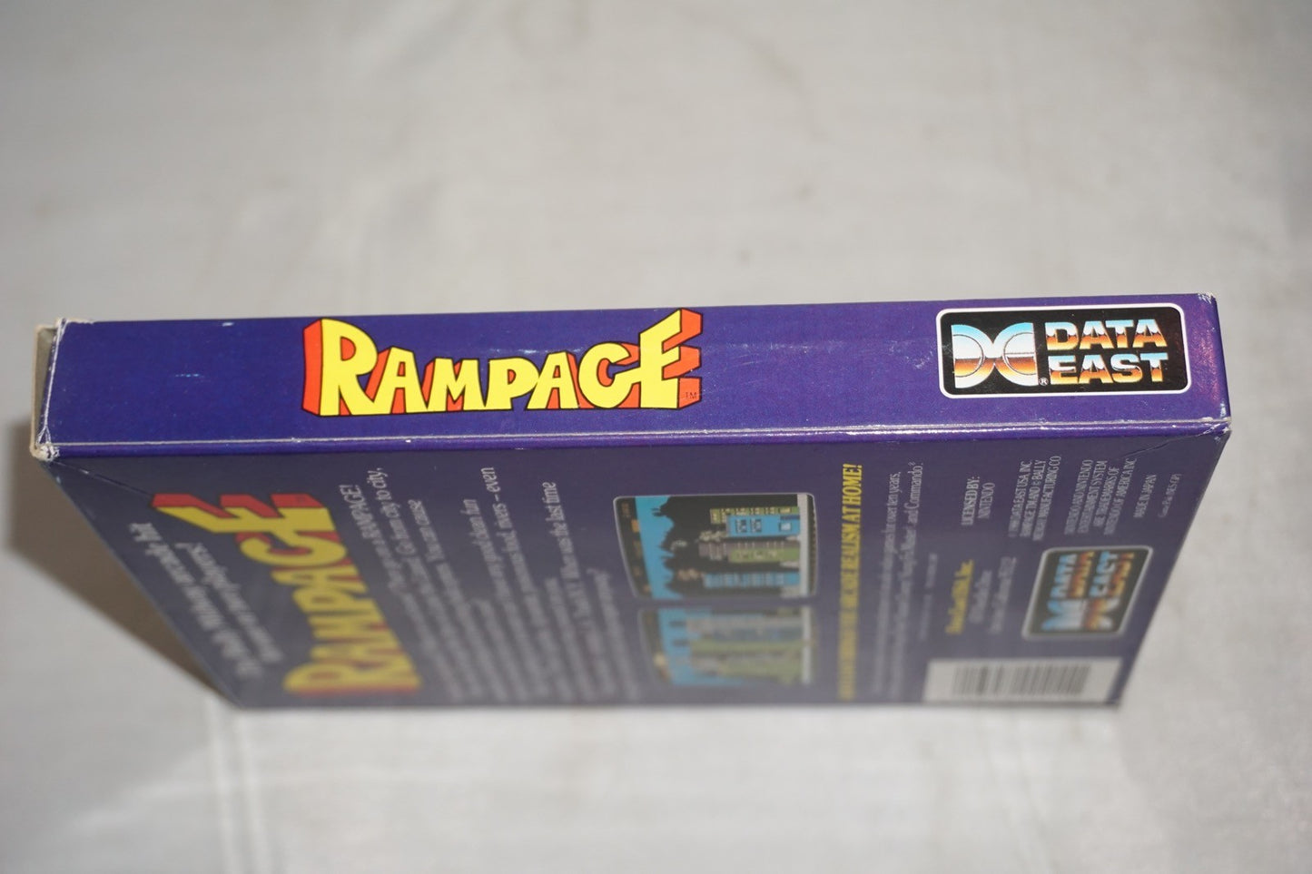 Rampage (Nintendo NES) Complete in Box CIB