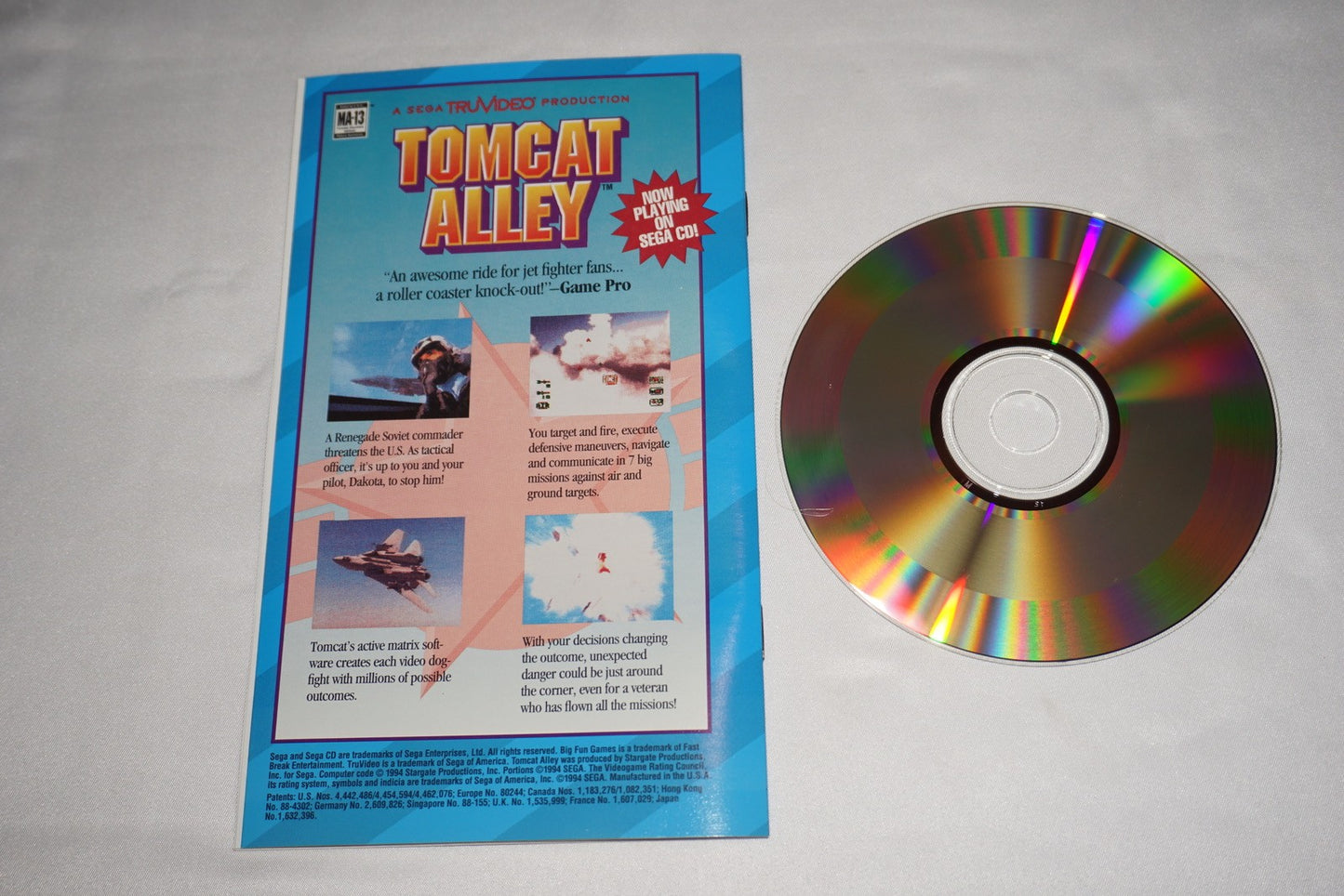 Android Assault (Sega CD) Complete w/ Reg Card