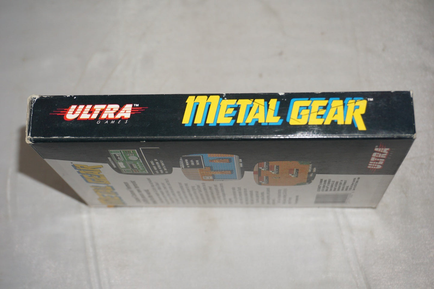 Metal Gear (Nintendo NES) Complete in Box w/ Chart CIB