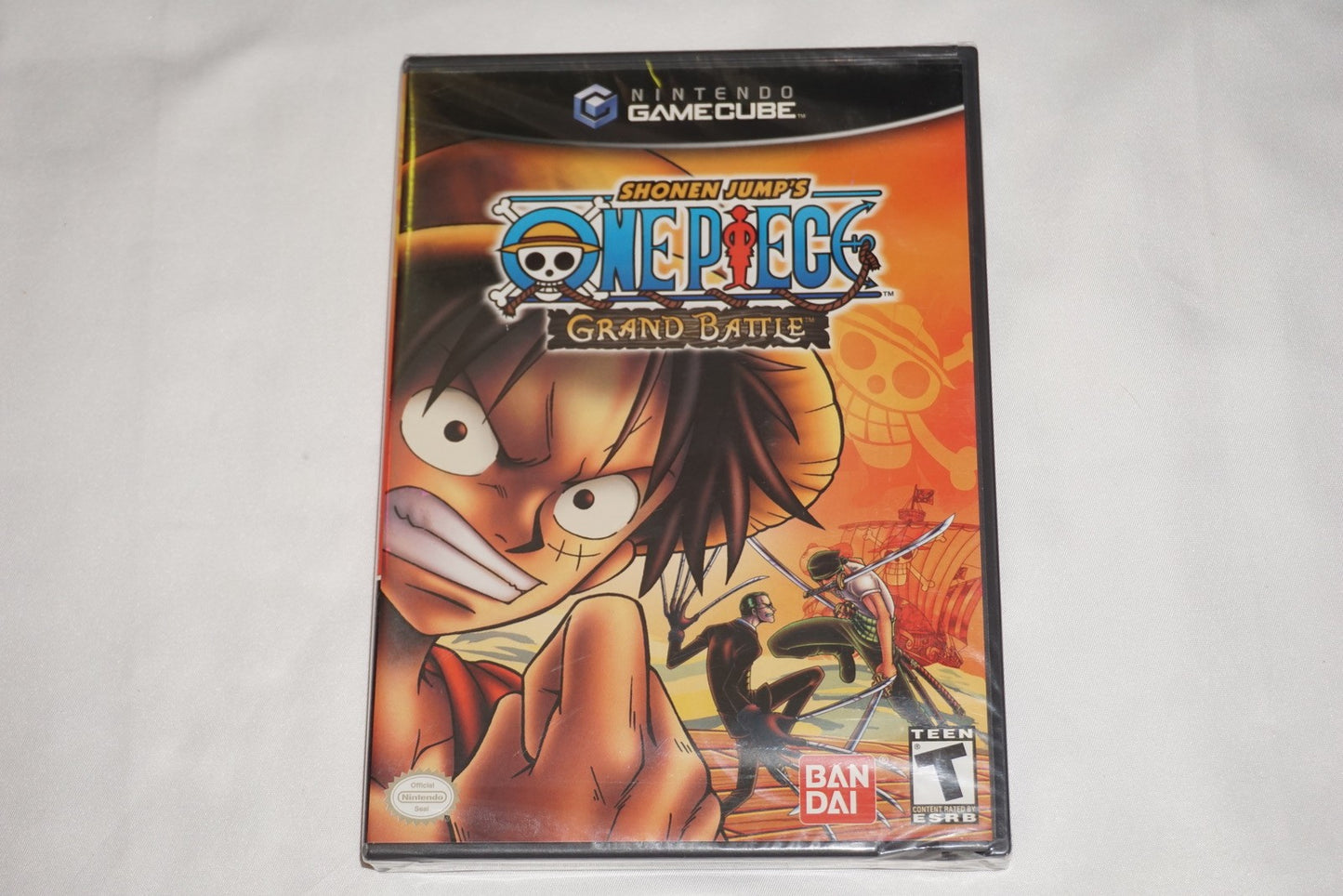 One Piece Grand Battle (Nintendo Gamecube) NEW Sealed w/ CCG 1 Promo
