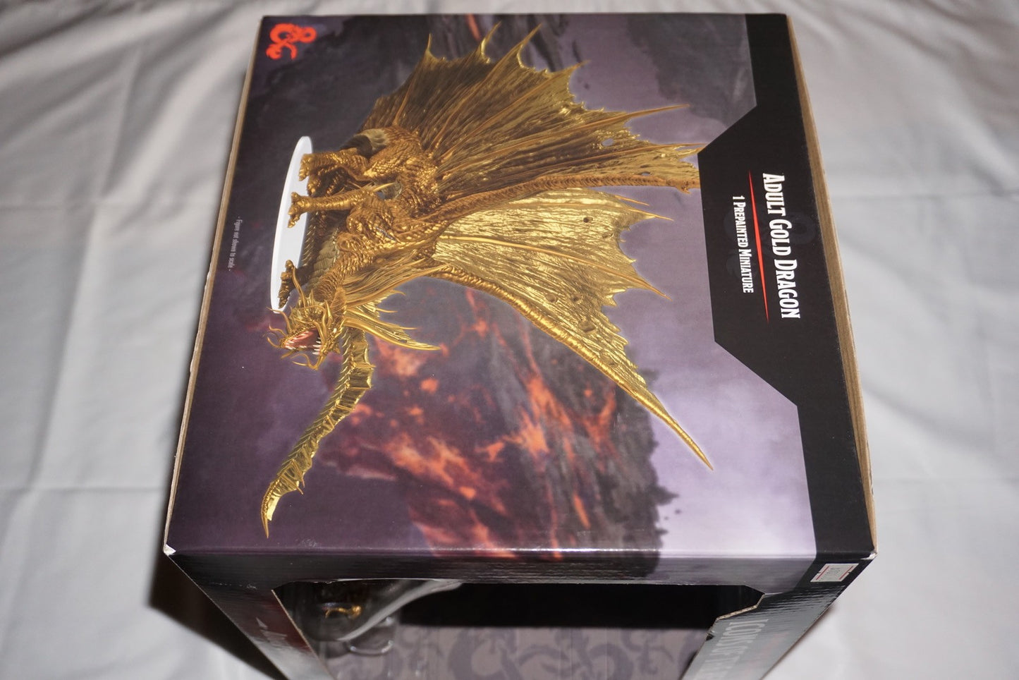 Adult Gold Dragon Icons of the Realms D&D Dungeons & Dragons NEW