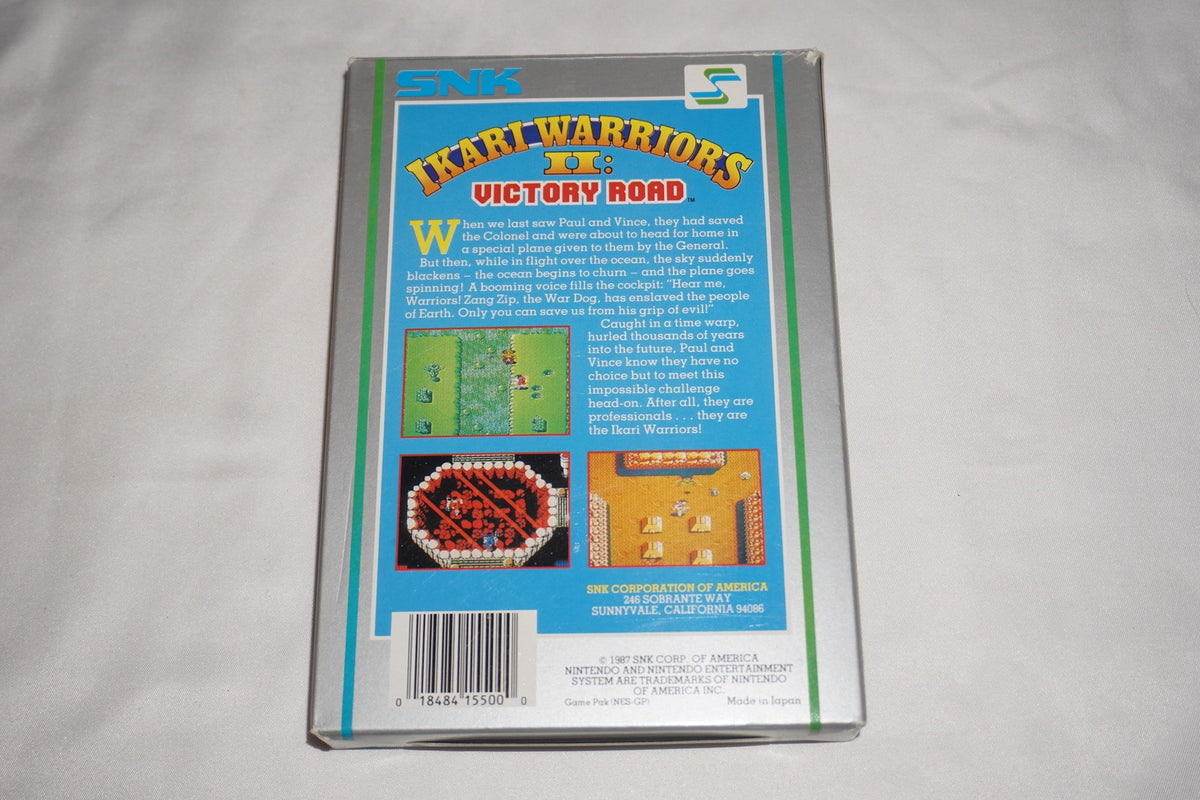 Ikari Warriors II 2 (Nintendo NES) Complete in Box CIB