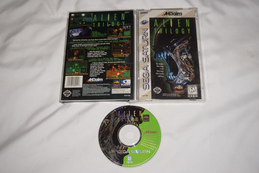 Alien Trilogy (Sega Saturn) Complete w/ Reg Card