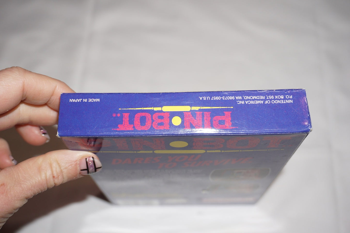 PinBot (Nintendo NES) Complete in Box CIB