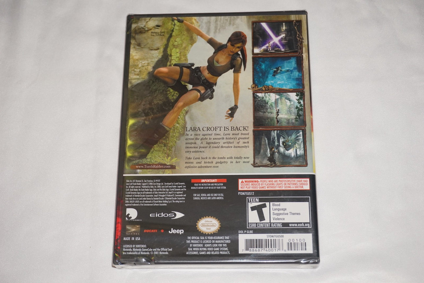 Tomb Raider Legend (Nintendo Gamecube) NEW Sealed