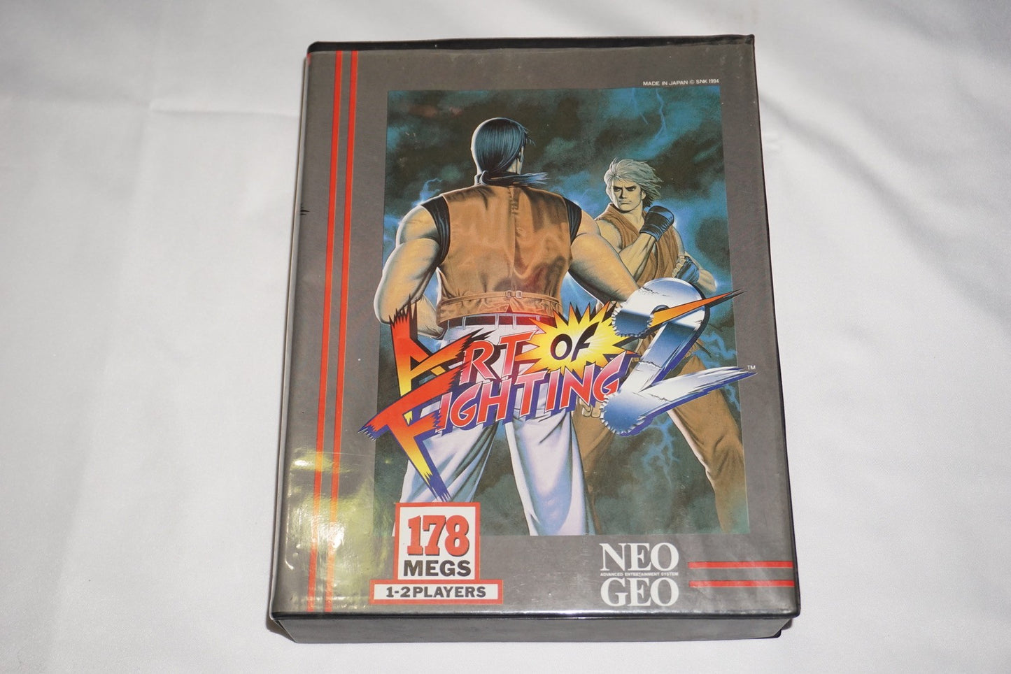 Art of Fighting 2 (Neo Geo AES English) with Case
