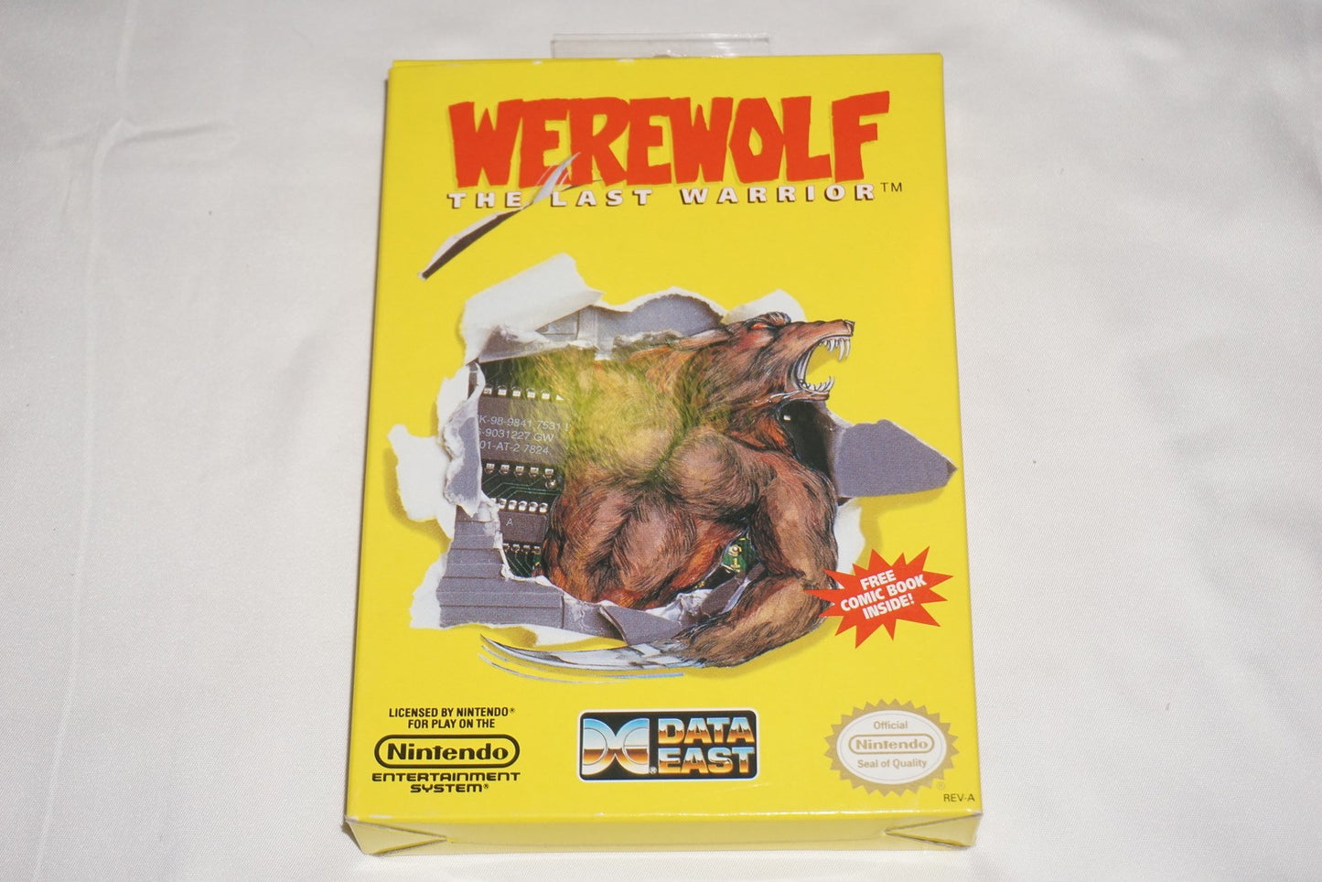 Werewolf the Last Warrior (Nintendo NES) Complete in Box w/ Comic CIB
