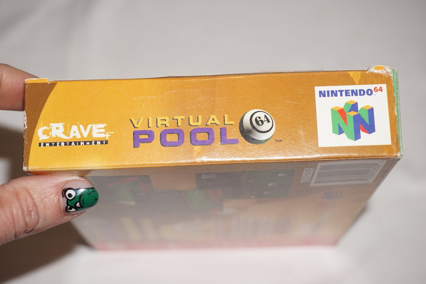 Virtual Pool (Nintendo 64 N64) Complete in Box CIB