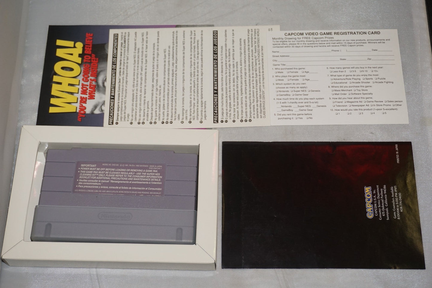 King Of Dragons (Super Nintendo SNES) Complete in Box w/ Reg Card CIB Near Mint