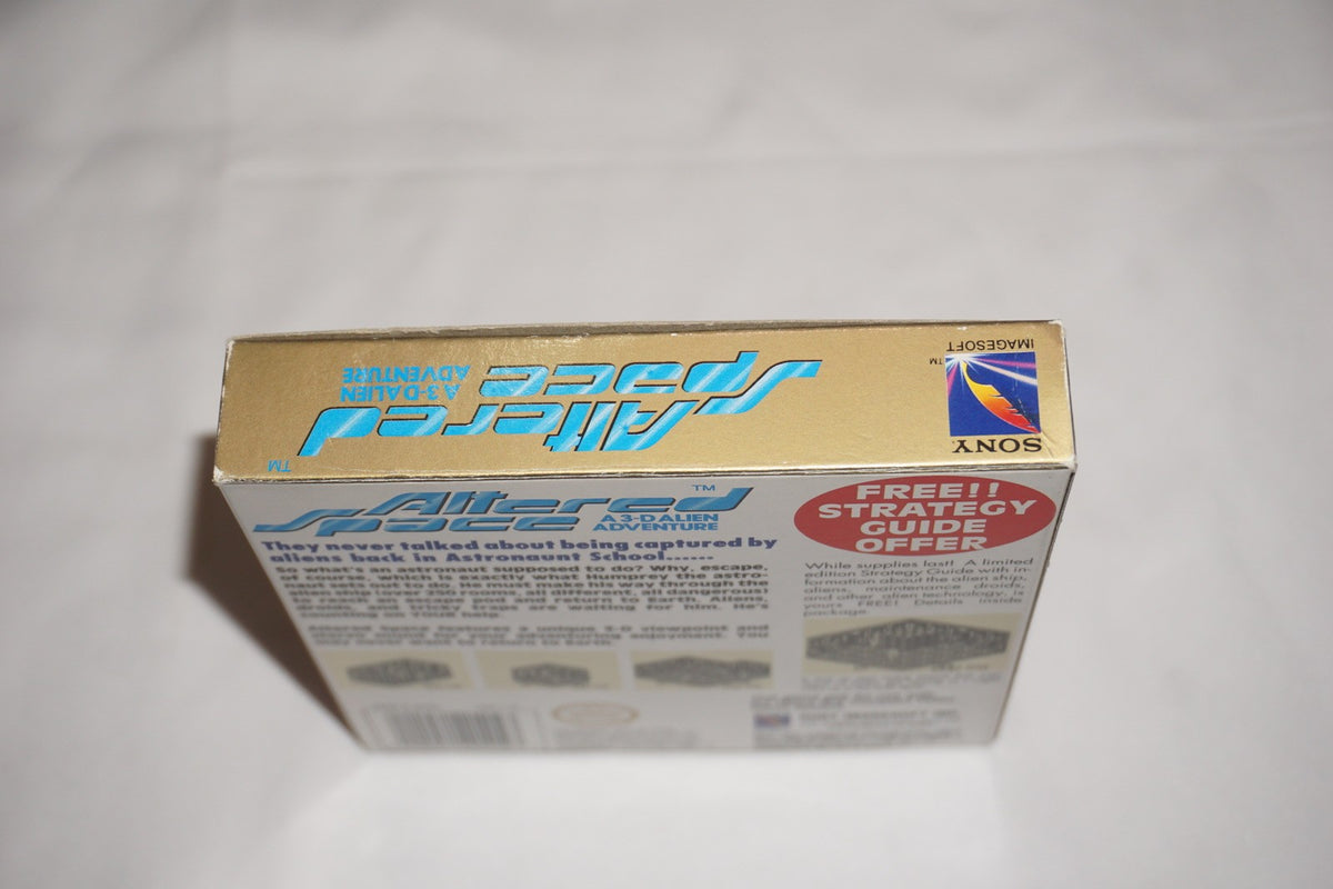 Altered Space (Nintendo Game Boy) Complete in Box w/ Reg Poster CIB