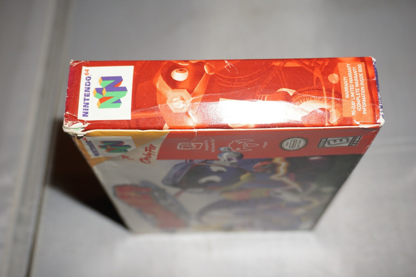 Rocket: Robot on Wheels (Nintendo 64 N64) Complete in Box w/ Reg Card CIB