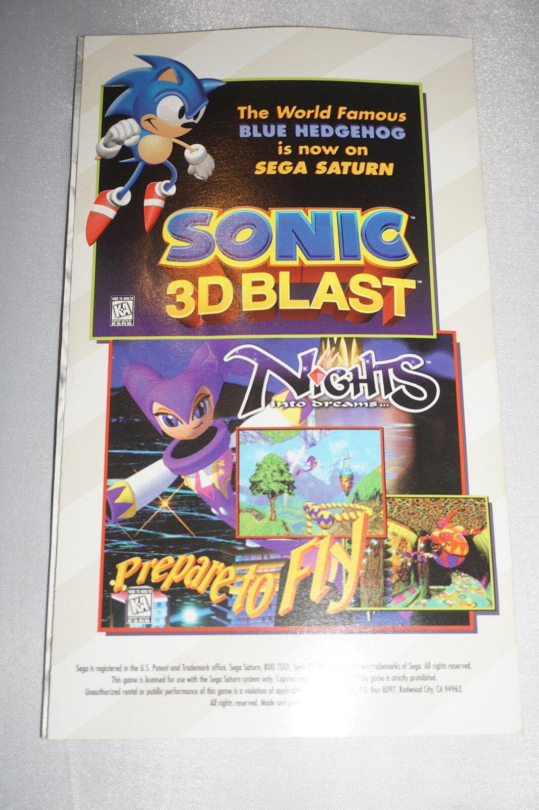 Bug Too (Sega Saturn) Complete