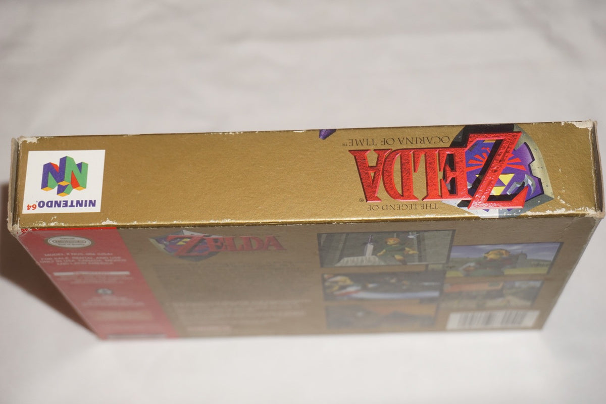 Legend of Zelda Ocarina of Time (Nintendo 64 N64) Complete CIB