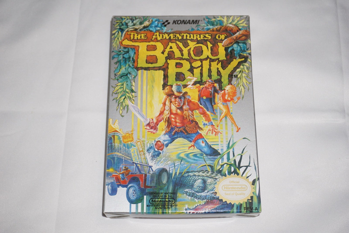 Adventures of Bayou Billy (Nintendo NES) Complete in Box CIB