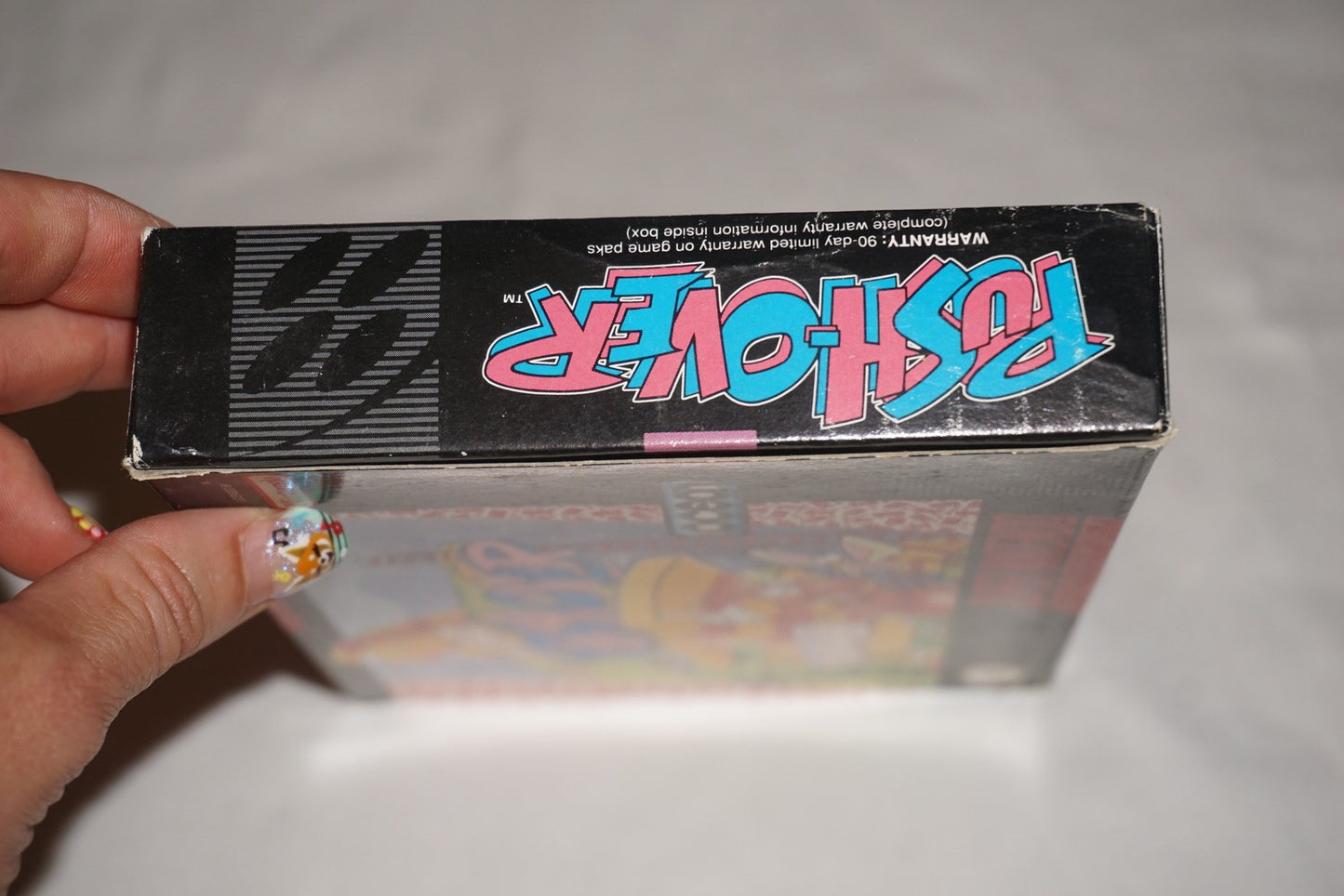Pushover (Super Nintendo SNES) with Box No Manual
