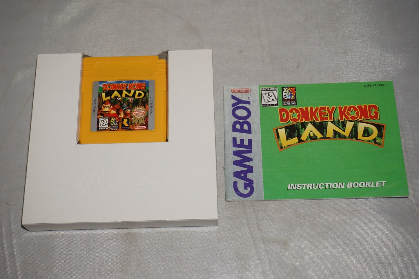 Donkey Kong Land 1 PC (Nintendo Gameboy Game Boy GB) Complete CIB