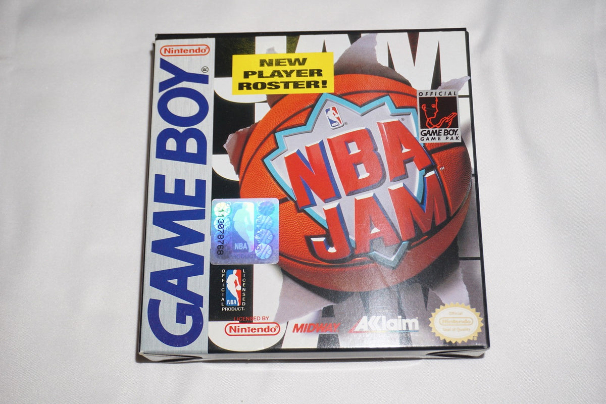 NBA Jam (Nintendo Game Boy Gameboy) Complete in Box w/ Reg CIB