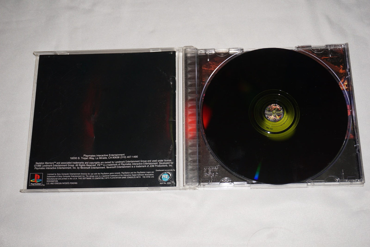 Skeleton Warriors (Sony Playstation 1 ps1) Complete w/ Reg Card