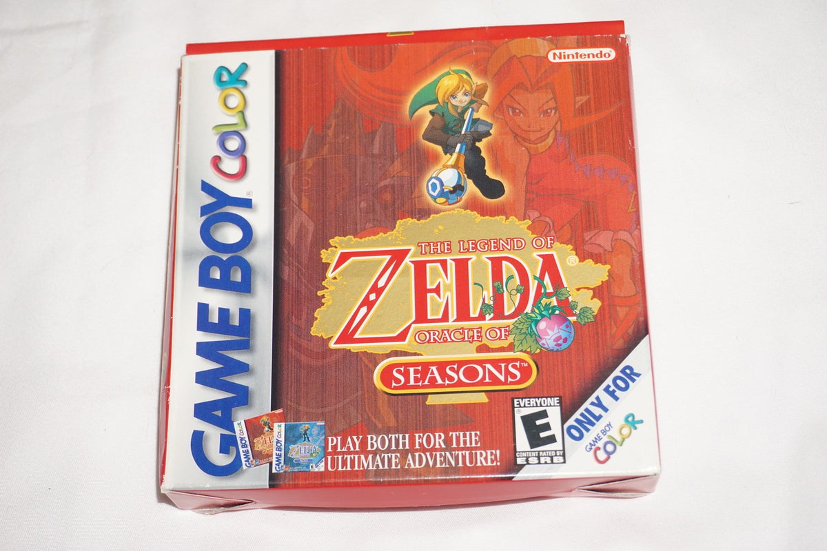 Legend of Zelda Oracle of Season (Nintendo Game Boy Color GameBoy) Complete CIB