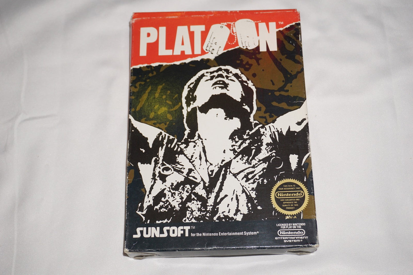 Platoon (Nintendo NES) Complete in Box CIB