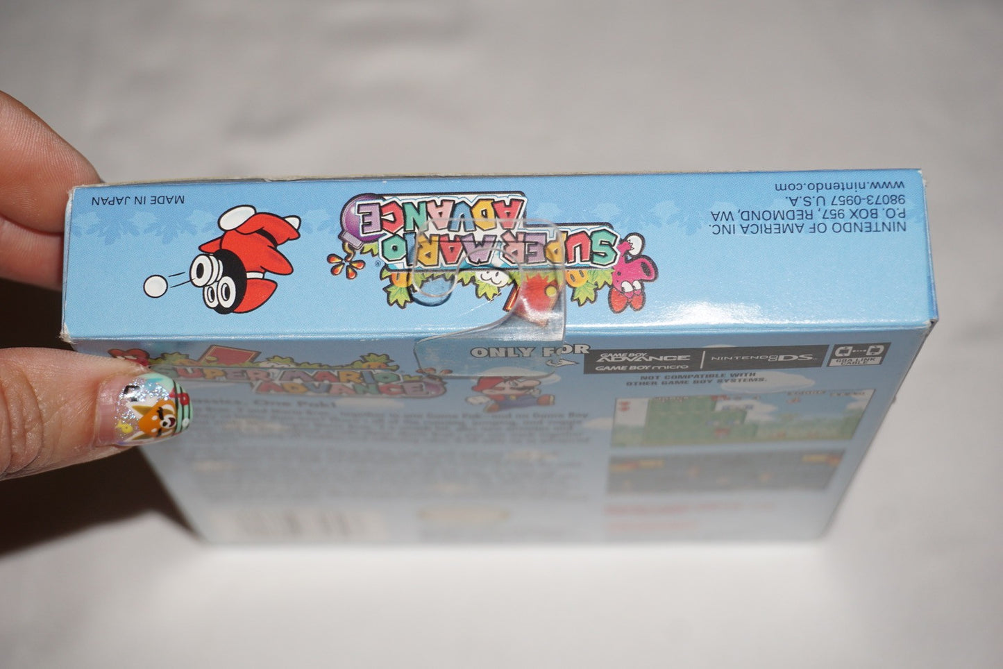 Super Mario Advance 1 PC (Game Boy Advance GBA) Complete in Box CIB