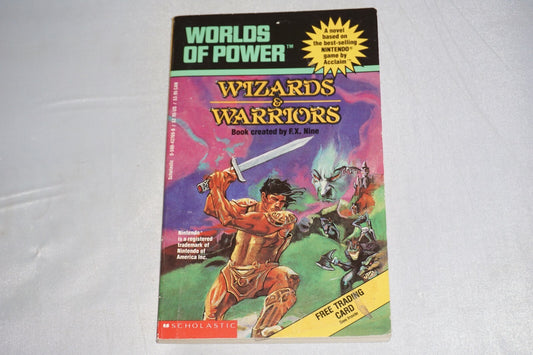 Wizards & Warriors Worlds of Power Book #5 w/ Trading Card