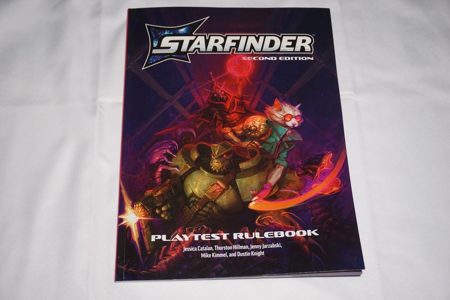 Playtest Rulebook Book Starfinder NEW