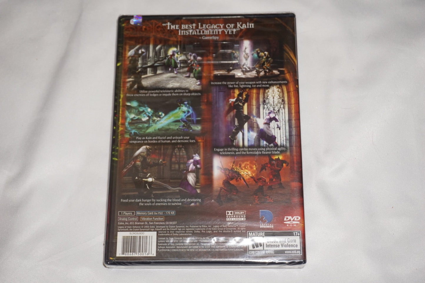 Legacy of Kain Defiance (Sony Playstation 2 ps2) NEW Sealed