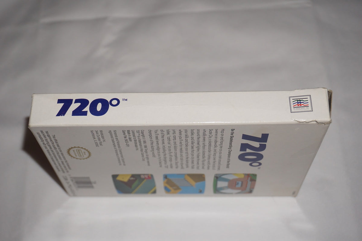 720 Degrees (Nintendo NES) Complete in Box CIB