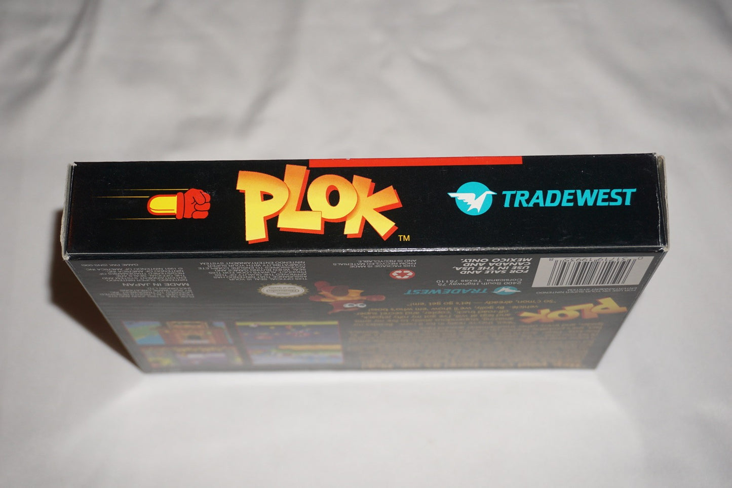 Plok (Super Nintendo SNES) Complete in Box CIB